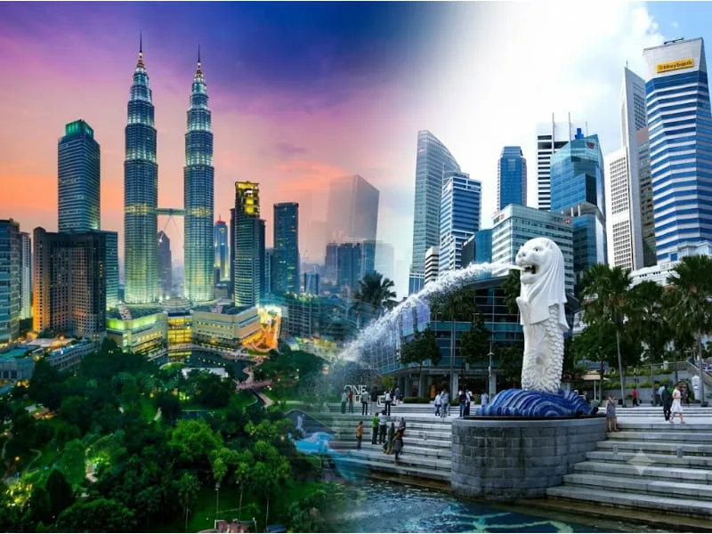 Malaysia, Singapore